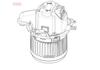 Pulseur d'air habitacle DEA23022 Denso