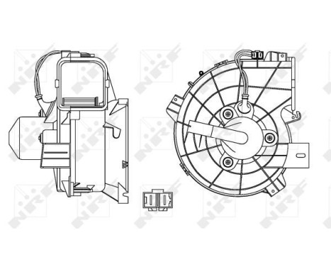 Ventilateur de chauffage 34153 NRF, Image 6