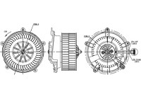 Ventilateur de chauffage AB 17 000S Mahle