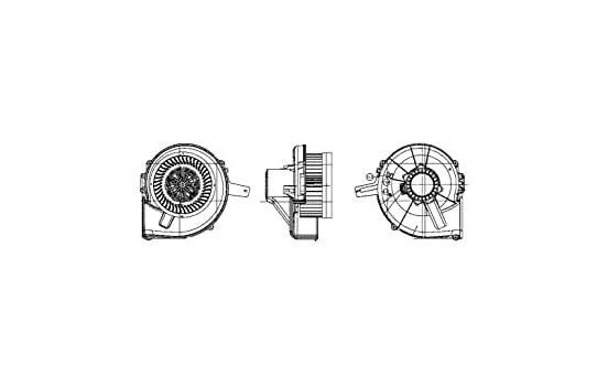 Ventilateur de chauffage AB 19 000P Mahle, Image 2