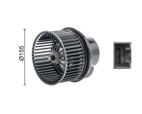 Ventilateur de chauffage AB 246 000P Mahle, Image 10