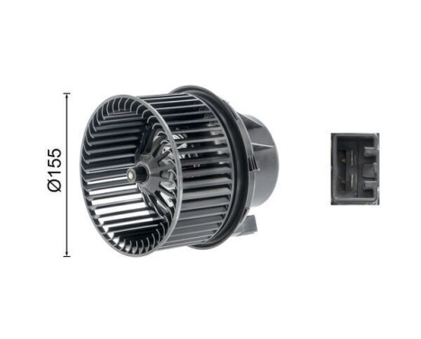 Ventilateur de chauffage AB 247 000P Mahle, Image 10