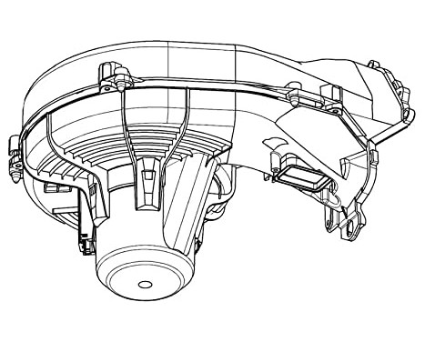 Ventilateur de chauffage AB 29 000P Mahle