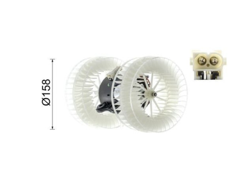 Ventilateur de chauffage AB 40 000P Mahle, Image 15