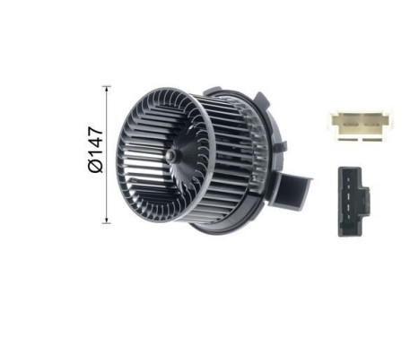 Ventilateur de chauffage AB 67 000P Mahle, Image 13