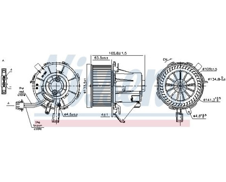 ventilateur de poêle 87215 Nissens, Image 6