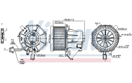 ventilateur de poêle 87215 Nissens, Image 6