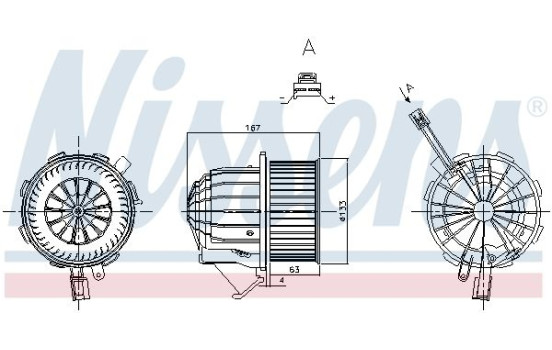 ventilateur de poêle 87428 Nissens, Image 6