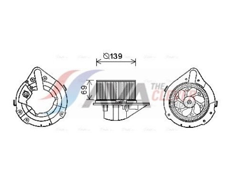 ventilateur de poêle AI8372 Ava Quality Cooling