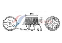 ventilateur de poêle AI8375 Ava Quality Cooling