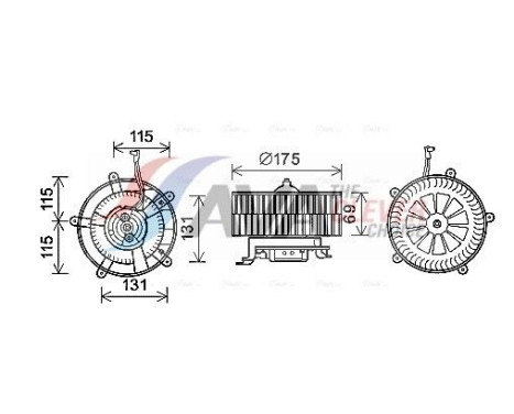 ventilateur de poêle BW8478 Ava Quality Cooling