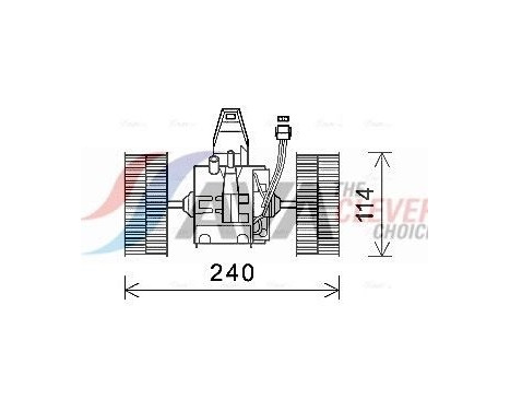 ventilateur de poêle BW8491 Ava Quality Cooling