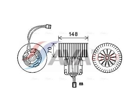 ventilateur de poêle BW8539 Ava Quality Cooling