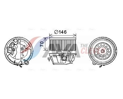 ventilateur de poêle CN8296 Ava Quality Cooling