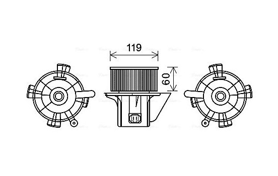 ventilateur de poêle CN8299 Ava Quality Cooling