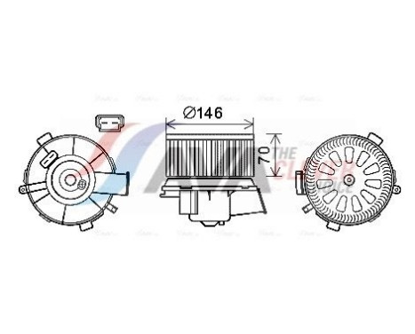 ventilateur de poêle CN8304 Ava Quality Cooling