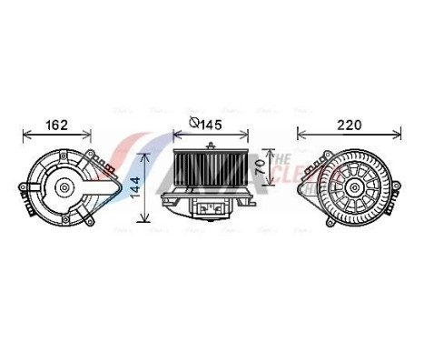 ventilateur de poêle CN8507 Ava Quality Cooling