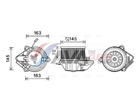 ventilateur de poêle CN8515 Ava Quality Cooling