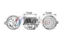 ventilateur de poêle DA8012 Ava Quality Cooling