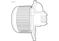 ventilateur de poêle DEA07018 Denso