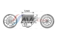 ventilateur de poêle FD8496 Ava Quality Cooling