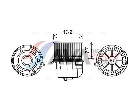 ventilateur de poêle FD8572 Ava Quality Cooling