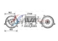 ventilateur de poêle FD8576 Ava Quality Cooling