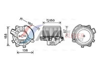 ventilateur de poêle FT8440 Ava Quality Cooling