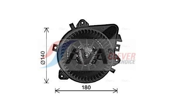 ventilateur de poêle FT8485 Ava Quality Cooling