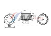 ventilateur de poêle HY8354 Ava Quality Cooling