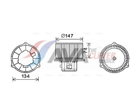 ventilateur de poêle HY8354 Ava Quality Cooling