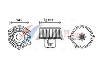 ventilateur de poêle HY8400 Ava Quality Cooling