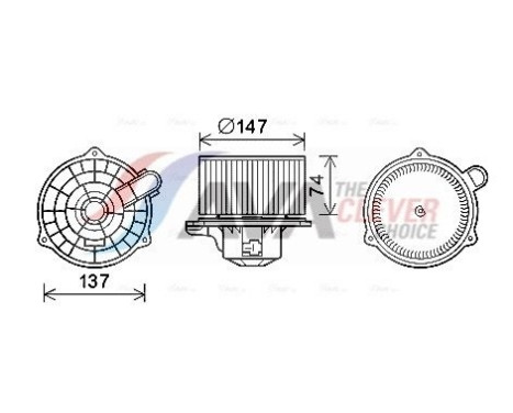 ventilateur de poêle HY8427 Ava Quality Cooling