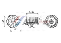 ventilateur de poêle KA8234 Ava Quality Cooling