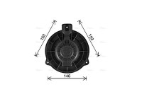 ventilateur de poêle KA8313 Ava Quality Cooling