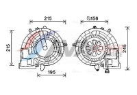 ventilateur de poêle MS8612 Ava Quality Cooling