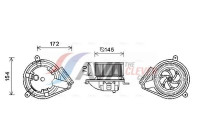 ventilateur de poêle MS8626 Ava Quality Cooling