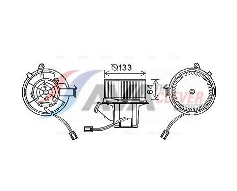 ventilateur de poêle MS8629 Ava Quality Cooling