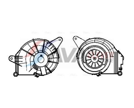 ventilateur de poêle MS8631 Ava Quality Cooling