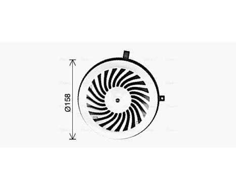 ventilateur de poêle MS8777 Ava Quality Cooling, Image 2