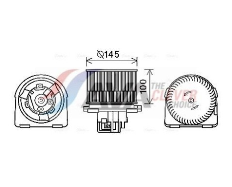 ventilateur de poêle OL8619 Ava Quality Cooling