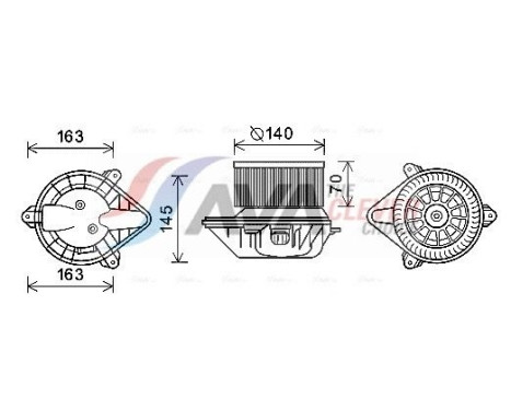 ventilateur de poêle OL8624 Ava Quality Cooling