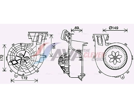 ventilateur de poêle OL8694 Ava Quality Cooling