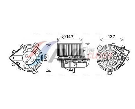 ventilateur de poêle PE8379 Ava Quality Cooling