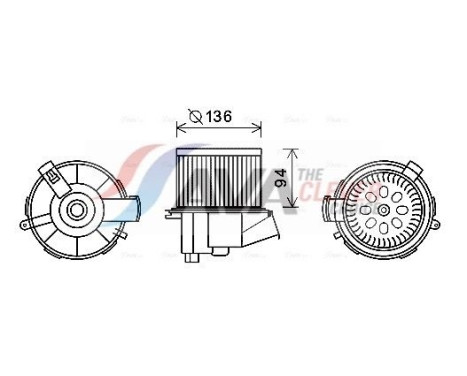 ventilateur de poêle PE8387 Ava Quality Cooling