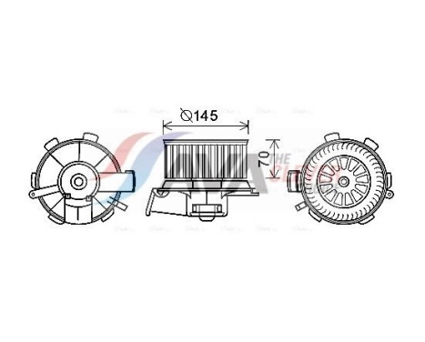 ventilateur de poêle PE8388 Ava Quality Cooling