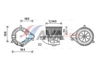 ventilateur de poêle RT8572 Ava Quality Cooling
