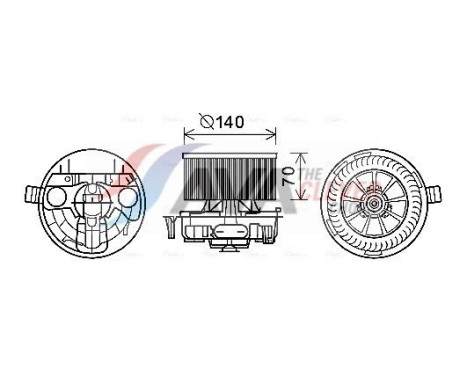 ventilateur de poêle RT8574 Ava Quality Cooling