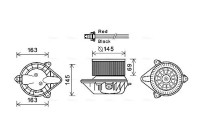 ventilateur de poêle RT8582 Ava Quality Cooling