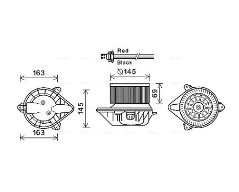 ventilateur de poêle RT8582 Ava Quality Cooling